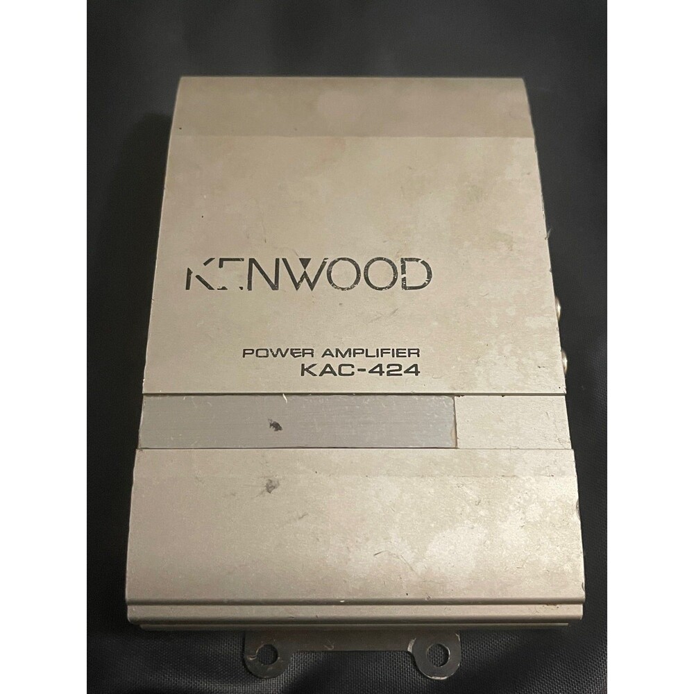 Kenwood KAC-424 2 Channel Stereo Power Amplifier Amp Tested